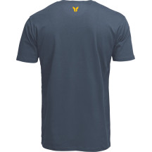 Brave T-Shirt — XL, Navy/Yellow