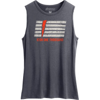 Camiseta sin mangas Invasion Stripe™ para mujer — XS, gris