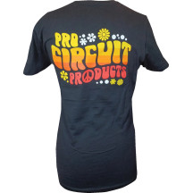 Women's Groovy T-Shirt — XL, Black, Red, Yellow