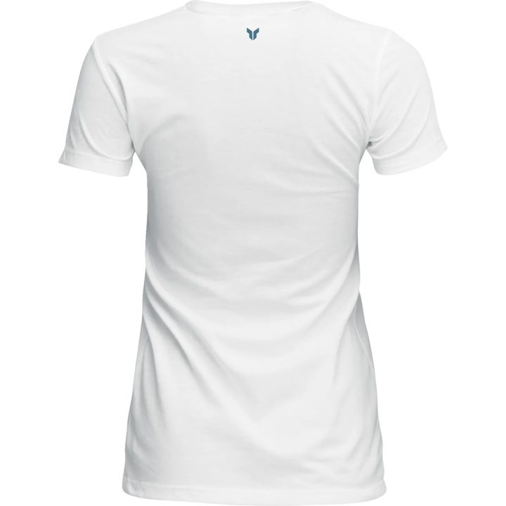 Women's Brave T-Shirt — L, Blue, White
