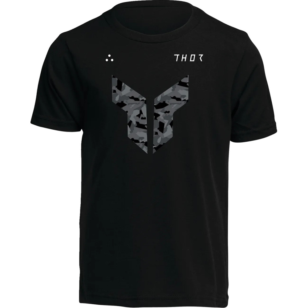 Youth Iconic T-Shirt — XS, Black