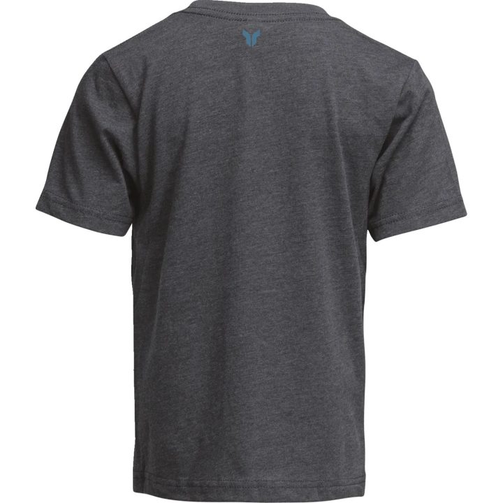 Camiseta juvenil Brave — Talla M, Azul, Carbón
