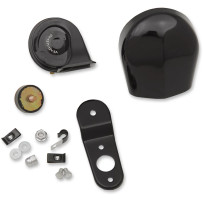 Electric Horn Kit — 12 V, Black