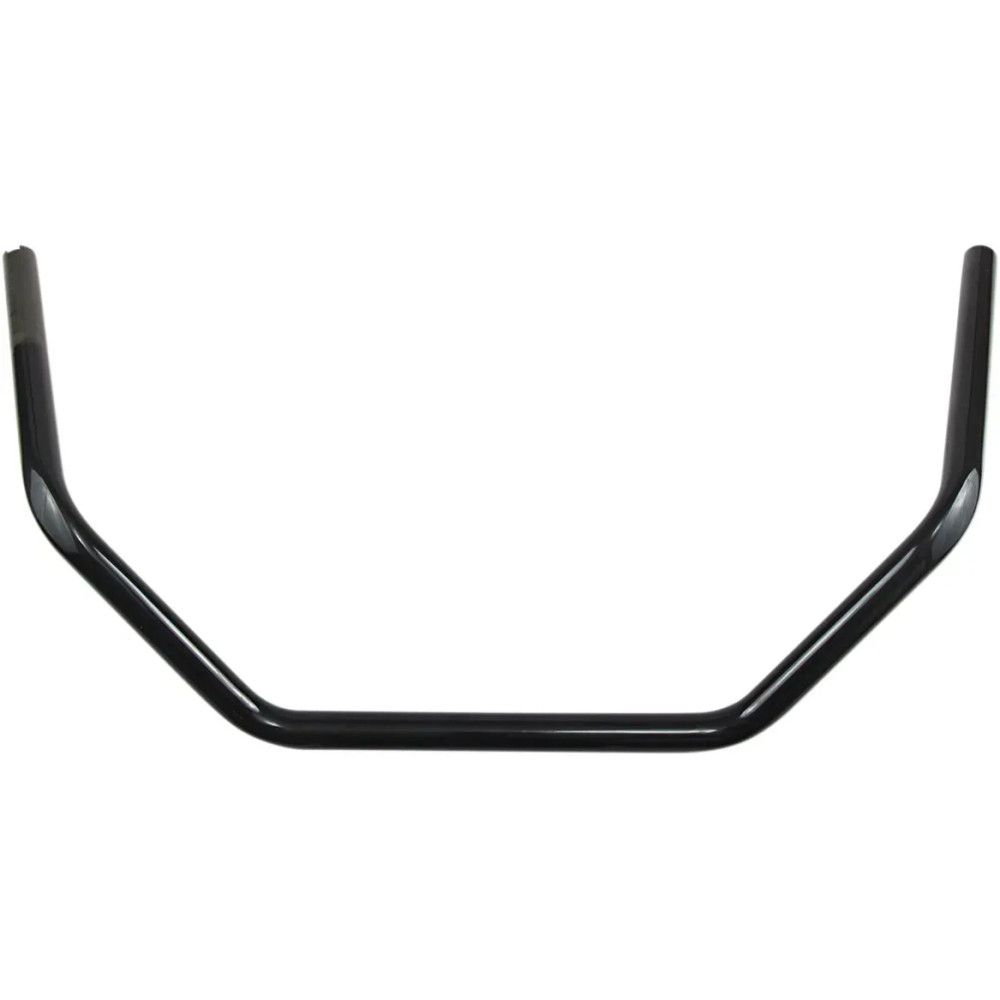 1" Handlebar — 25.4 mm clamp, 73.5 cm width, 19 cm end rise, Gloss Black