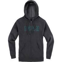 Women's Kat Stevens™ Hoodie — M, Charcoal, Cotton/Polyester