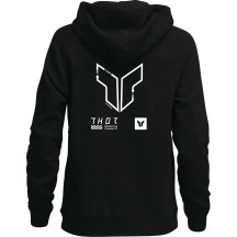 Women's Trax Pullover Hoodie — L, Black