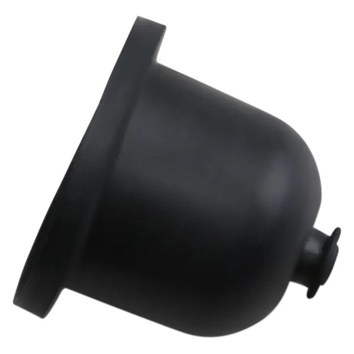 Rubber Solenoid Plunger Boot — Black