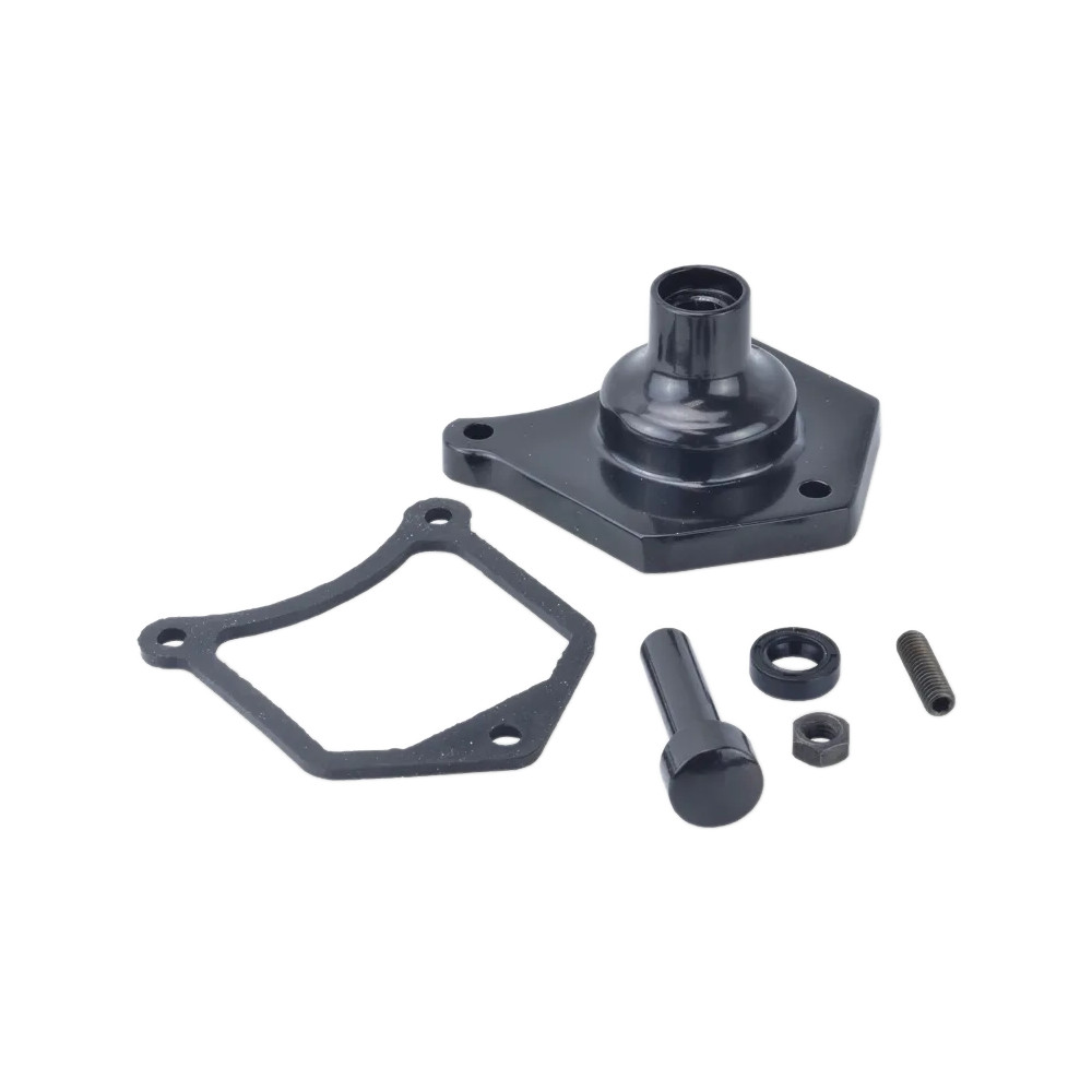 Solenoid End Cover/Starter Buttons — 2.0 kW, 2.4 kW, 2.6 kW, Gloss Black