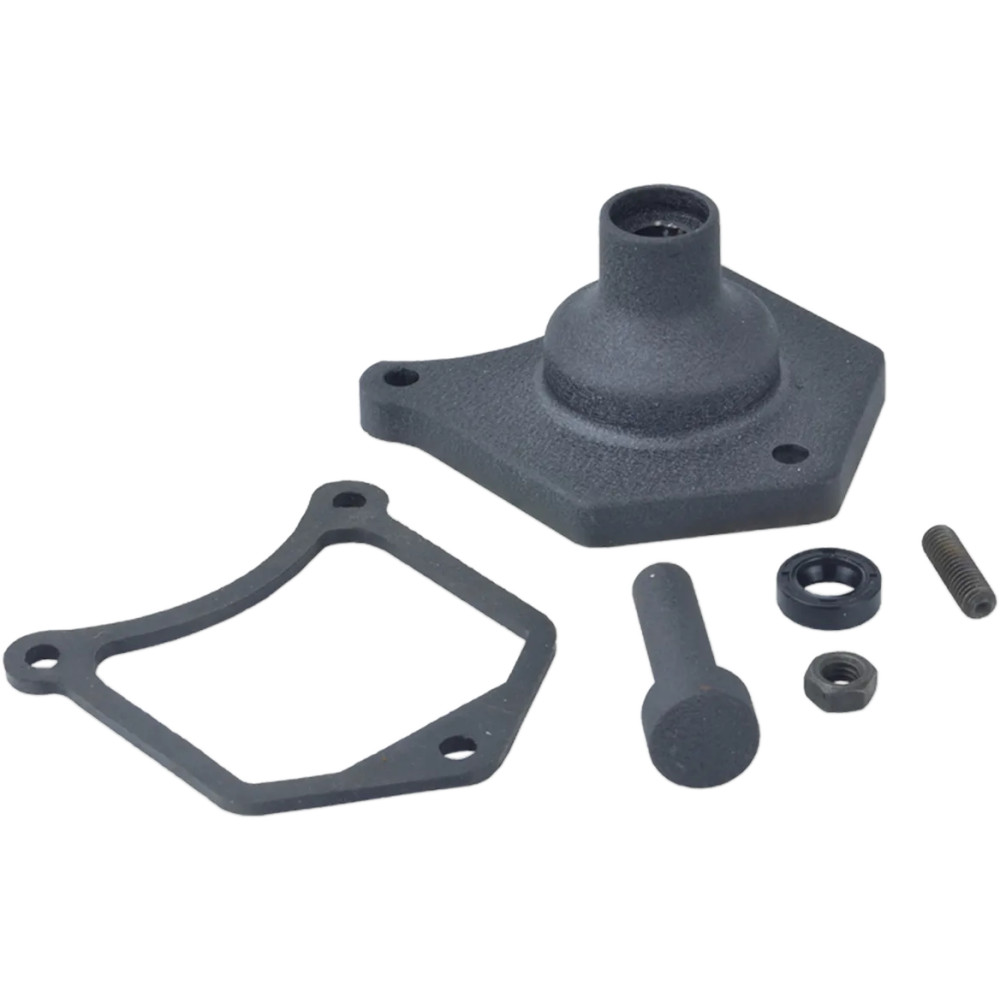 Solenoid End Cover/Starter Buttons — 2.0 kW, 2.4 kW, 2.6 kW, Black wrinkle