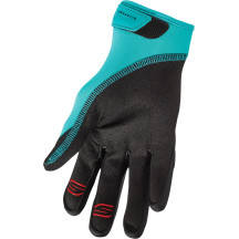 Circuit Gloves — Size S, Aqua/Black