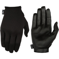 Stealth Leather Palm Gloves — Size 2XL, Black
