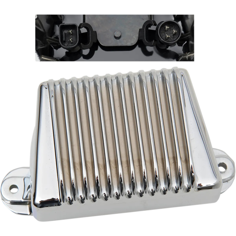 Solid-State Regulator — 12V, 45A/60A, Chrome