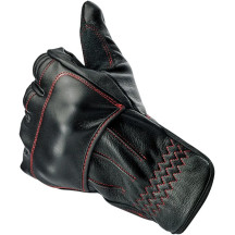 Belden Gloves — XS, Black, Red