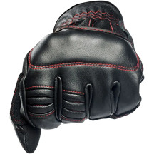 Belden Gloves — XS, Black, Red
