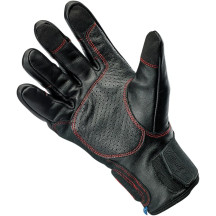 Belden Gloves — XS, Black, Red