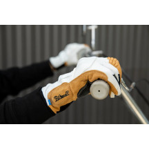 Belden Gloves — Size XS, Light Gray