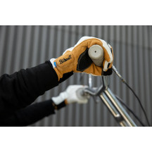 Belden Gloves — Size XS, Light Gray