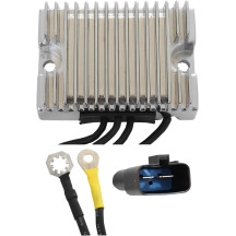 Solid-State Regulator — 12V 32A, Chrome