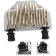 Solid-State Regulator — 12V 40A, Chrome