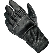 Borrego Gloves — XS, Black/Light Gray, mid-length cuff