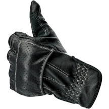 Borrego Gloves — XS, Black/Light Gray, mid-length cuff