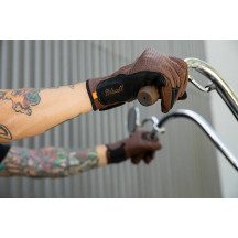 Borrego Gloves — XS, mid-length cuff, Chocolate