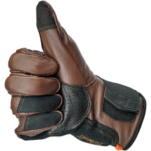 Borrego Gloves — XS, mid-length cuff, Chocolate