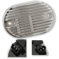 Solid-State Regulator — 12V 40A, Chrome