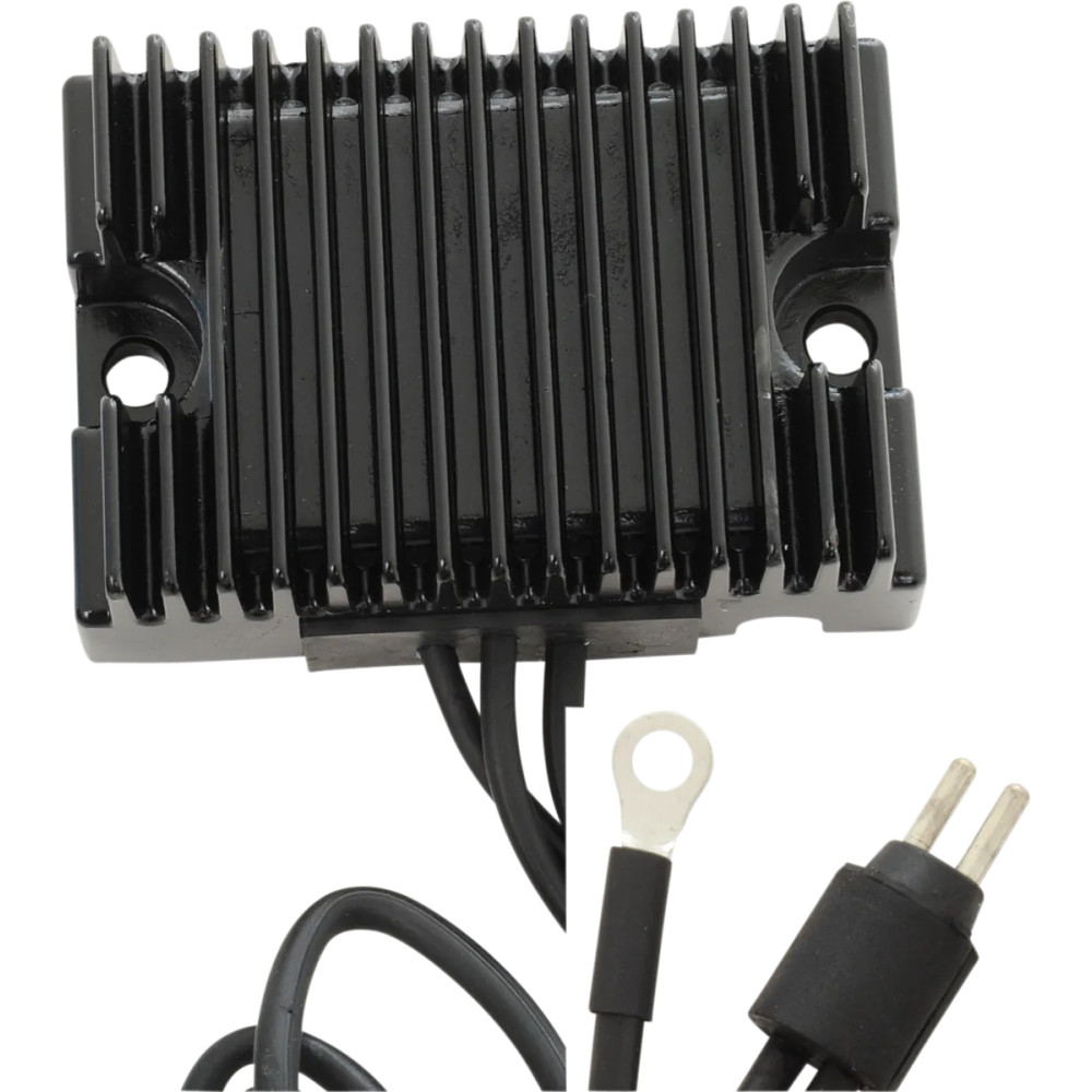 Solid-State Regulator — 12 V, 22 A, Black