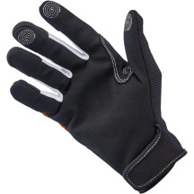 Anza Gloves — M, Orange/Black