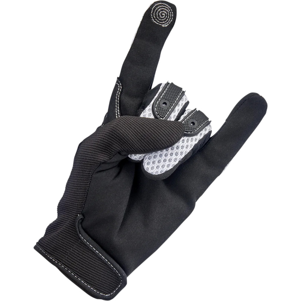 Anza Gloves — XS, White/Black