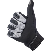 Anza Gloves — XS, White/Black