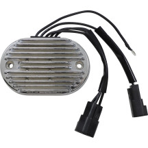 Regulador de voltaje Premium — 12V 40A, Cromo