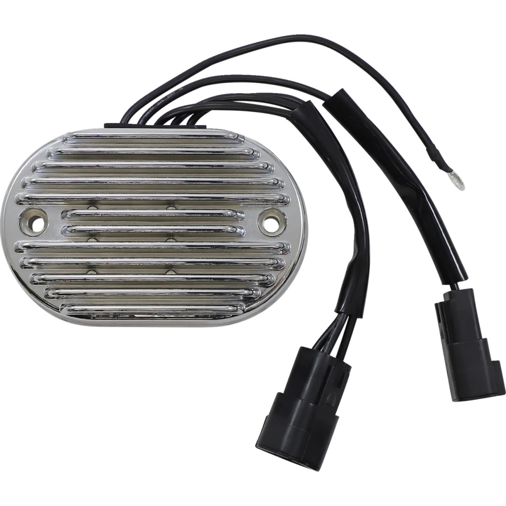 Regulador de voltaje Premium — 12V 40A, Cromo