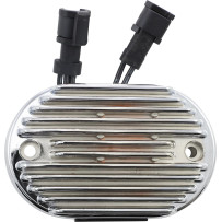 Premium Voltage Regulator — 12V 40A, Chrome