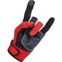 Baja Gloves — 2XL, Mid-Length Cuff, Red