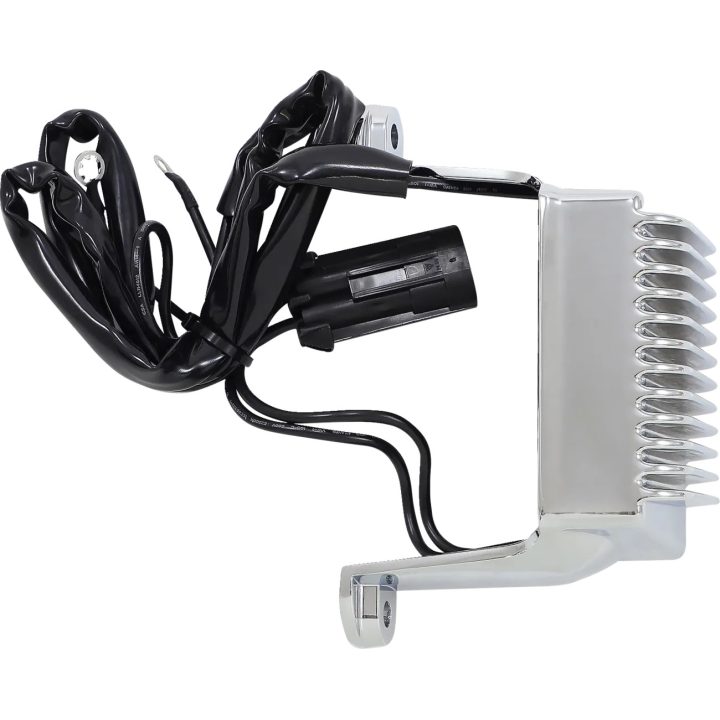 Regulador de voltaje premium — 12 V, 38 A, 45 A, cromo