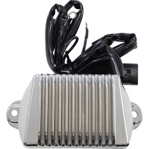 Premium Voltage Regulator — 12V, 38A/45A, Chrome
