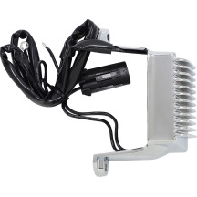 Premium Voltage Regulator — 12V, 38A/45A, Chrome