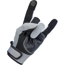 Guantes Baja — M, Gris/Negro