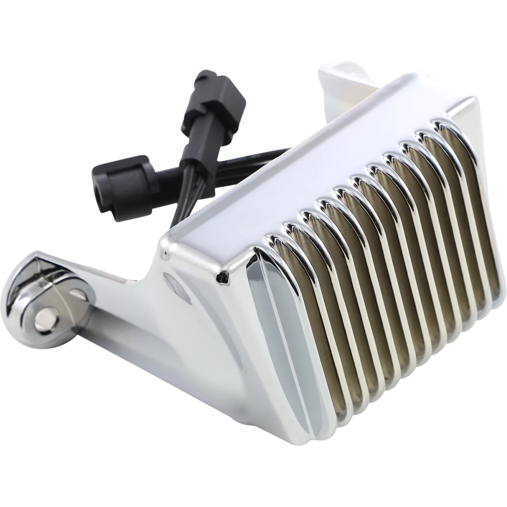 Premium Voltage Regulator — 12V, 45A/60A, Chrome