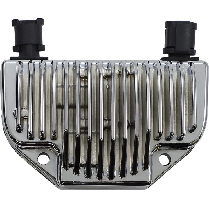 Regulador de voltaje Premium — 12V 40A, cromo