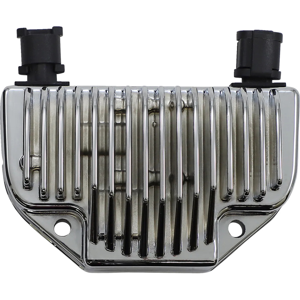 Premium Voltage Regulator — 12V, 40A, Chrome