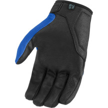 Hooligan™ CE Gloves — Size S, Blue, Black