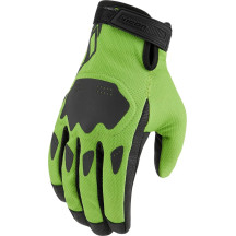Hooligan™ CE Gloves — 3XL, Green/Black