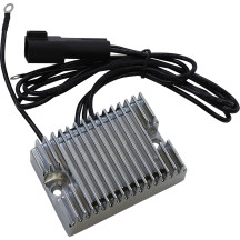 Premium Voltage Regulator — 12V, 32A, Chrome