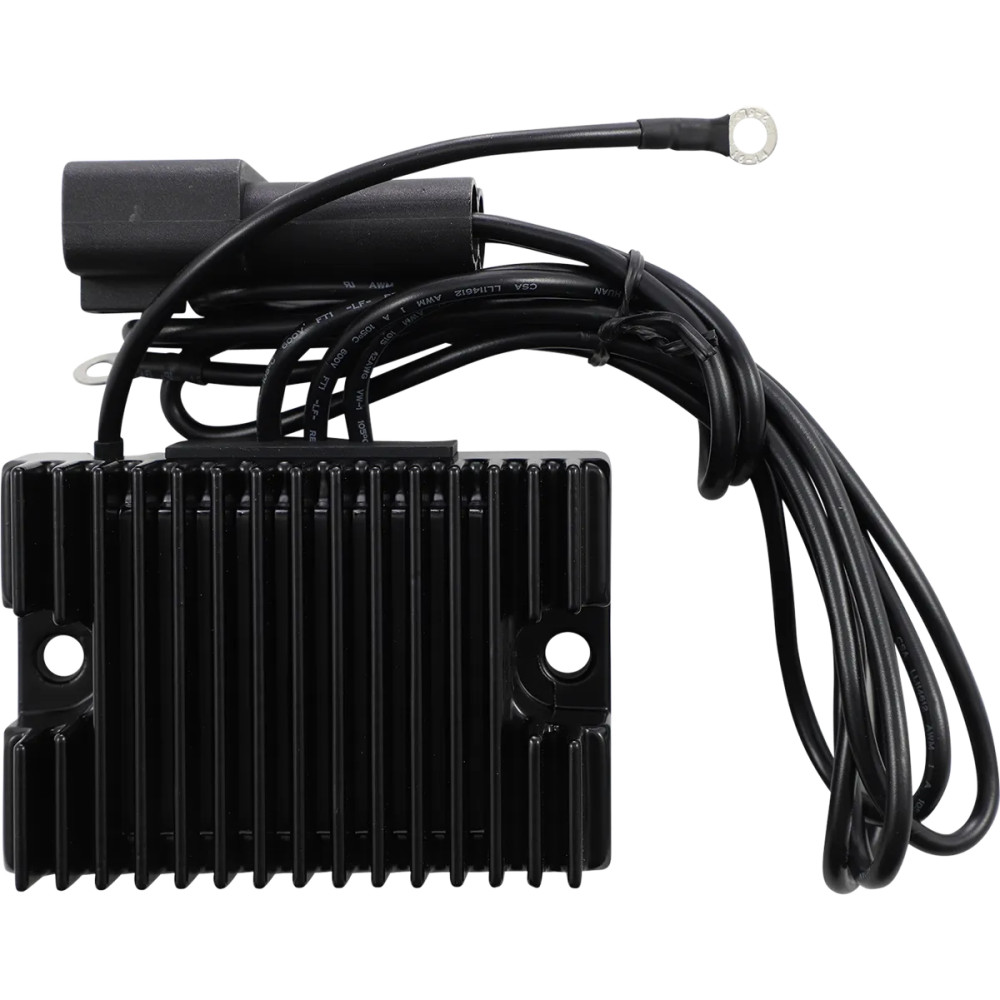 Premium Voltage Regulator — 12V 32A, Black, Part No. 74512-00BLK