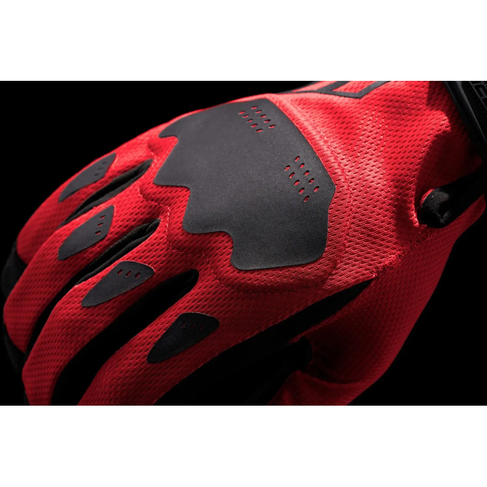 Hooligan™ CE Gloves — XL, Red, Black
