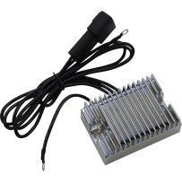 Premium Voltage Regulator — 12V 32A, Chrome