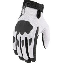Hooligan™ CE Gloves — Size M, White/Black